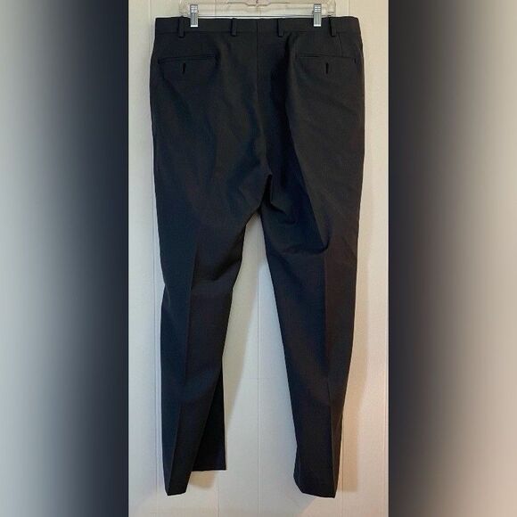 Michael Strahan Collection Pants Men’s 36 X 32 Dark Gray Dress - Picture 2 of 6